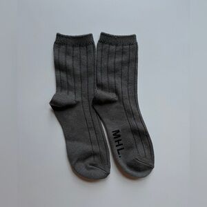 MHL Dark Gray Casual Socks